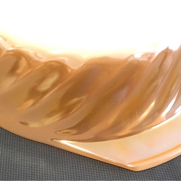 Vintage Fire King Peach Lustre 1.5 Quart Oval Dish #13 - Picture 4 of 6